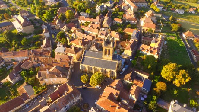 Vue générale Excideuil - Crédit photo : mairie d'Excideuil