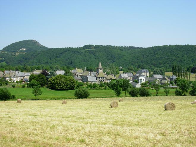 Vue sur Menet - Crédit Mairie de Menet