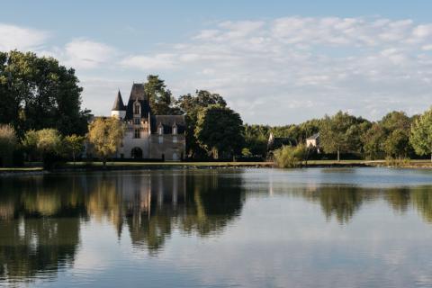 L'étang du château de Javarzay 