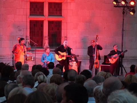 Montsoreau_concert au château <sup>©</sup> Office de Tourisme de Montsoreau