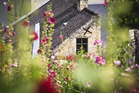 Montsoreau_maison à pan coupé <sup>©</sup>J.-P. Berlose