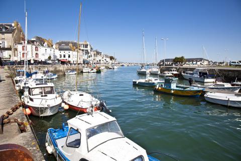 Le Croisic_Vue du port_J.-P. Berlose