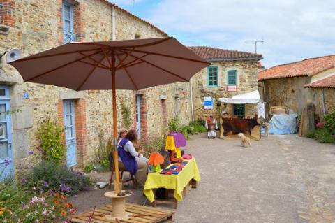 Mouchamps-cour des artistes©Commune de Mouchamps