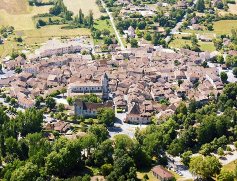 vue aérienne